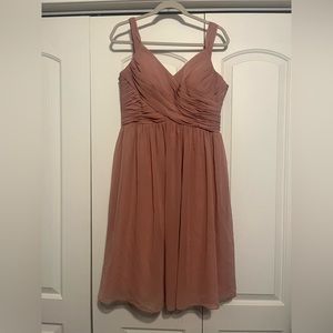 Dusty Rose Bridesmaid Dress